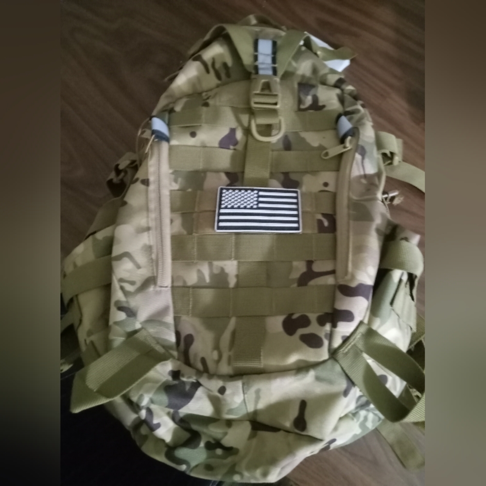 Tactical backpack military style
